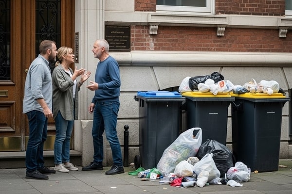 conflictos vecinales por la basura